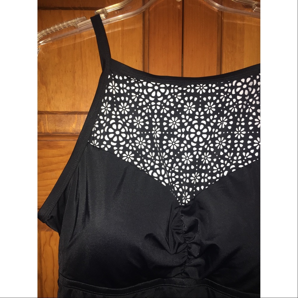 High Neck Swim Dress